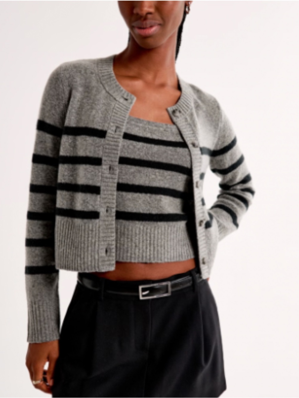 Abercrombie Striped Sweater & Tank Set